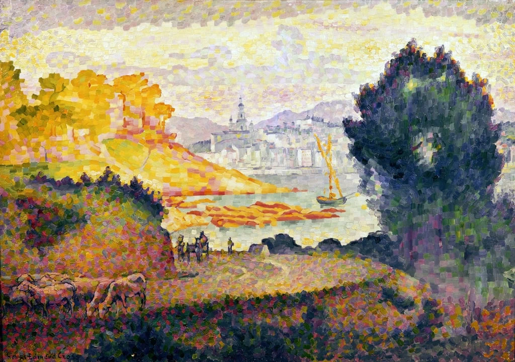 Valle con abete, ombra sulla montagna - Metropolitan Museum of Art, New York